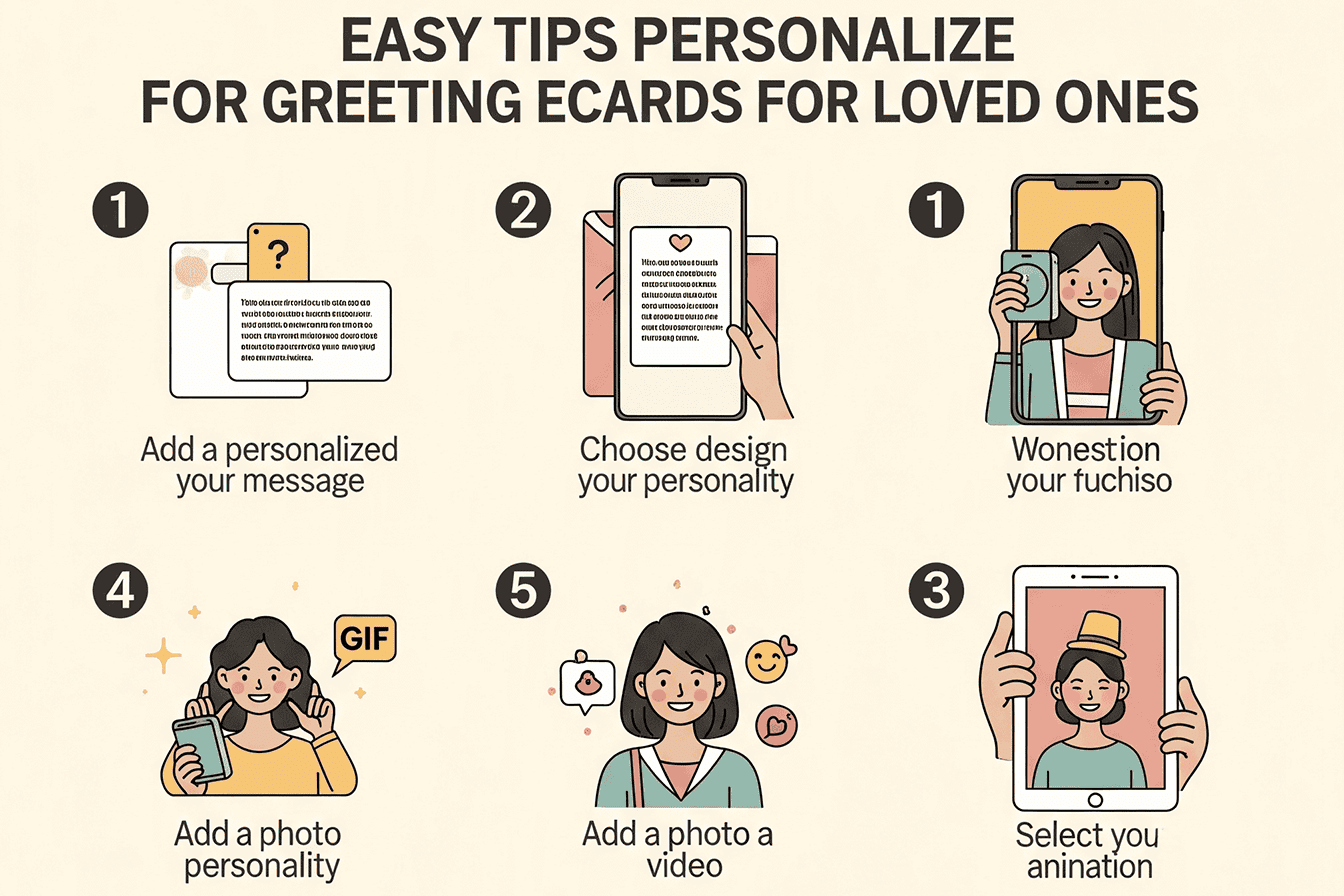 Easy Tips to Personalize Your Greetings Ecards for Loved Ones