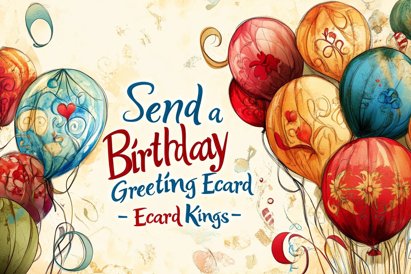 Send a Beautiful Birthday Greeting Ecard - Ecard Kings